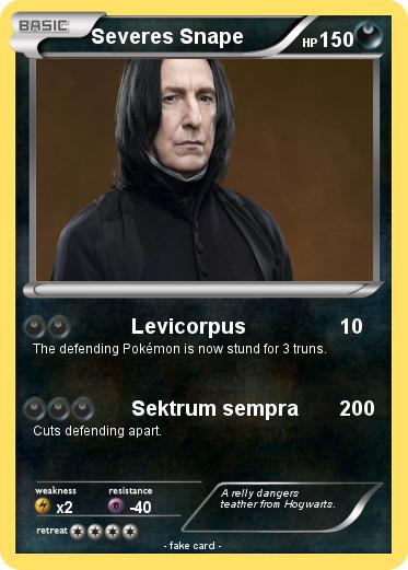 Pokemon Severes Snape