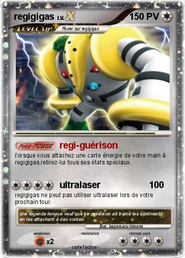 Pokemon regigigas