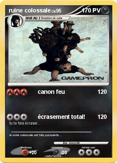 Pokemon ruine colossale