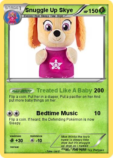 Pokemon Snuggle Up Skye