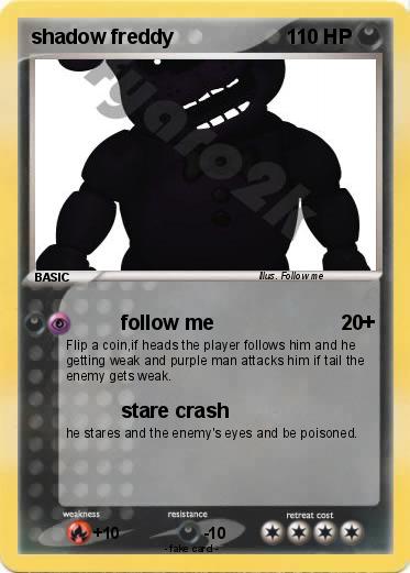 Pokemon shadow freddy