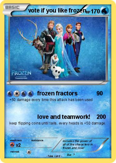 Pokemon vote if you like frozen