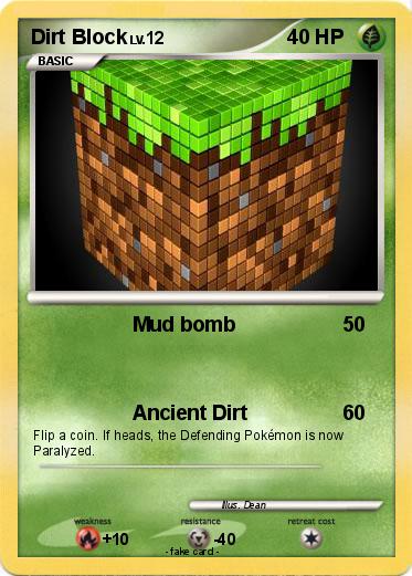 Pokemon Dirt Block