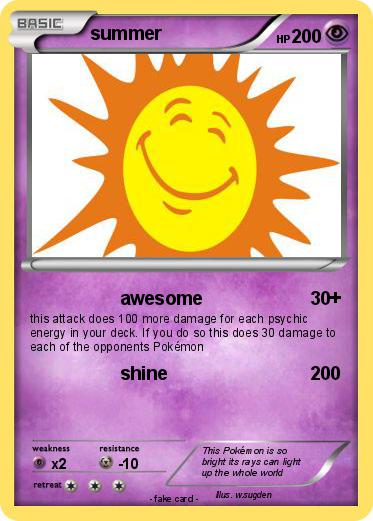 Pokemon summer