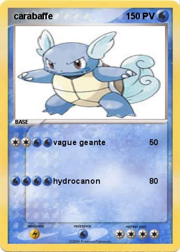 Pokemon carabaffe
