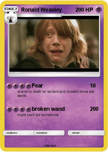Pokemon Ronald Weasley