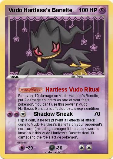 Pokemon Vudo Hartless's Banette