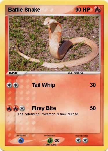Pokemon Battle Snake