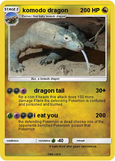 Pokemon komodo dragon