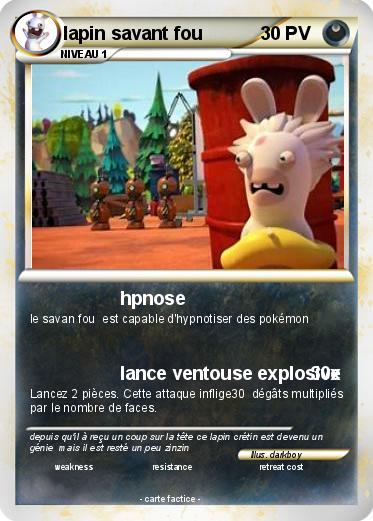 Pokemon lapin savant fou