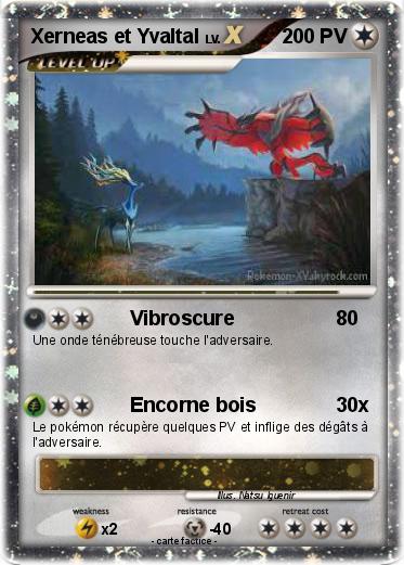 Pokemon Xerneas et Yvaltal
