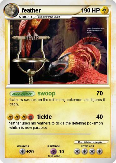 Pokemon feather