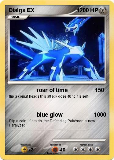 Pokemon Dialga EX                           1