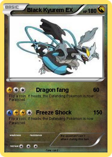 Pokemon Black Kyurem EX