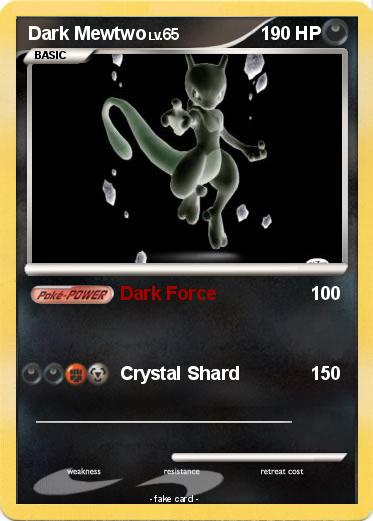 Pokemon Dark Mewtwo