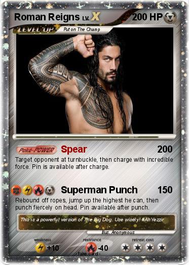 Pokemon Roman Reigns