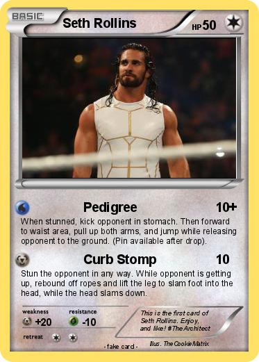 Pokemon Seth Rollins