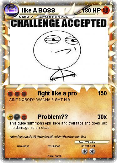 Pokemon like A BOSS