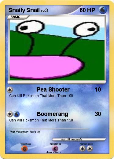 Pokemon Snaily Snail
