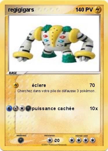 Pokemon regigigars