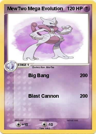 Pokemon MewTwo Mega Evolution