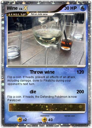 Pokemon Wine
