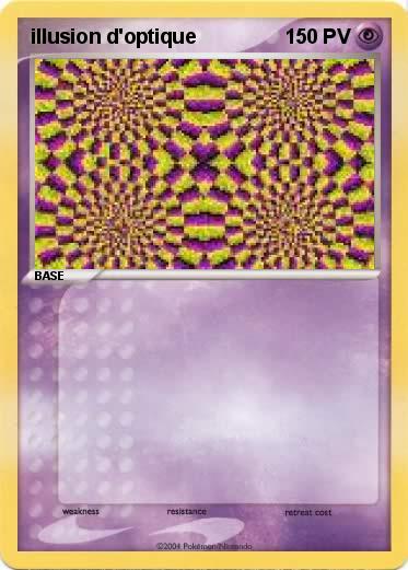 Pokemon illusion d'optique