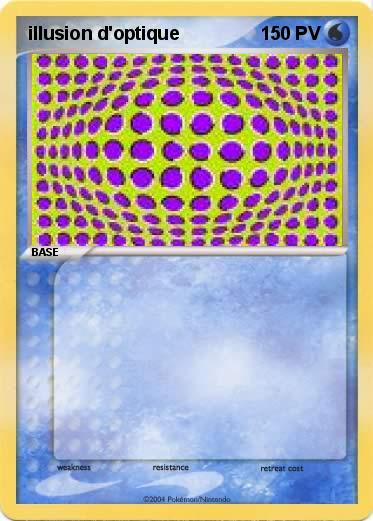 Pokemon illusion d'optique