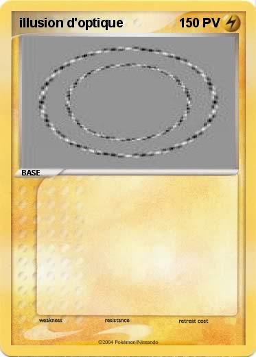 Pokemon illusion d'optique