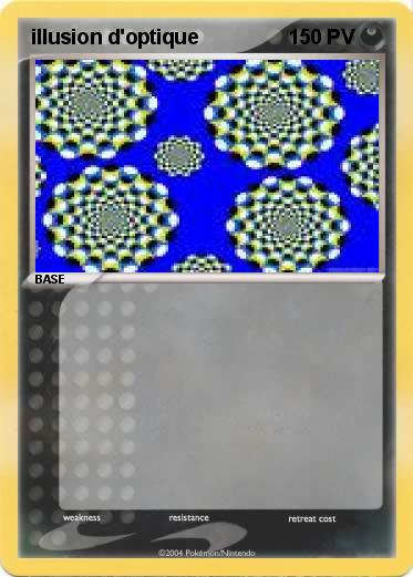 Pokemon illusion d'optique