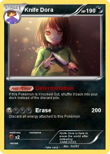 Pokemon Knife Dora