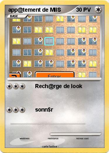 Pokemon app@tement de MIIS