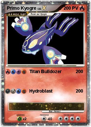 Pokemon Primo Kyogre