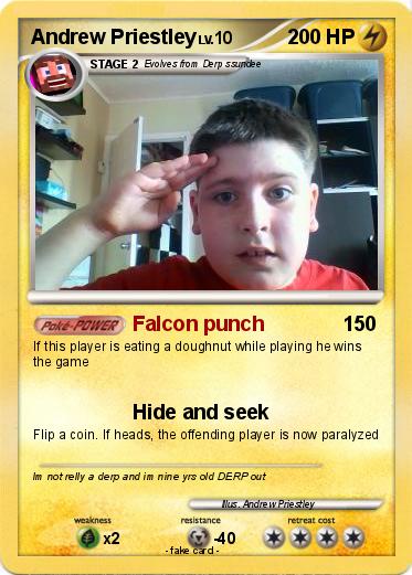 Pokemon Andrew Priestley