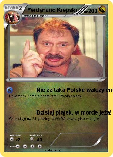 Pokemon Ferdynand Kiepski