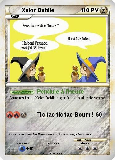 Pokemon Xelor Debile