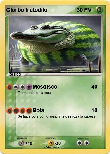 Pokemon Glorbo frutodilo