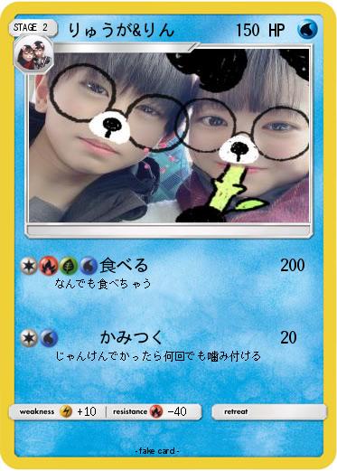 Pokemon りゅうが&りん
