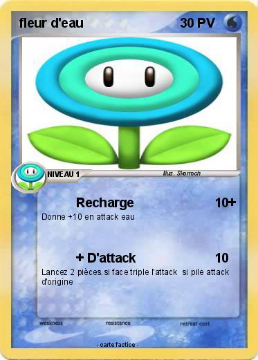 Pokemon fleur d'eau