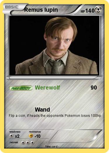 Pokemon Remus lupin