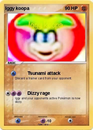 Pokemon Iggy koopa