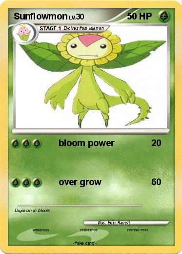 Pokemon Sunflowmon