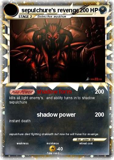 Pokemon sepulchure's revenge