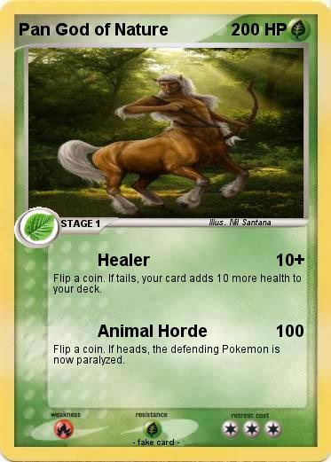 Pokemon Pan God of Nature