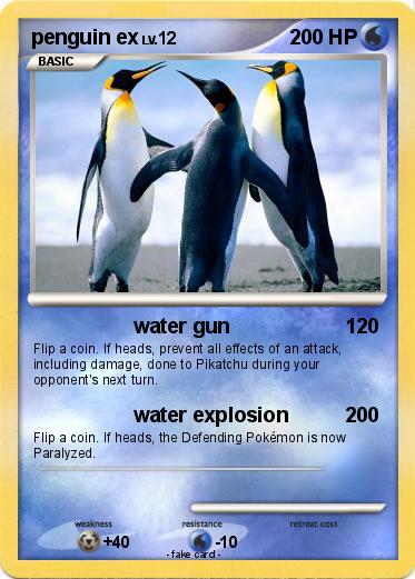 Pokemon penguin ex