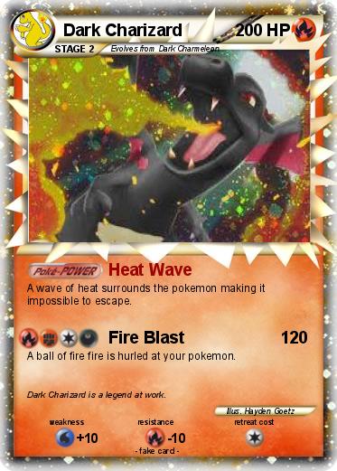 Pokemon Dark Charizard