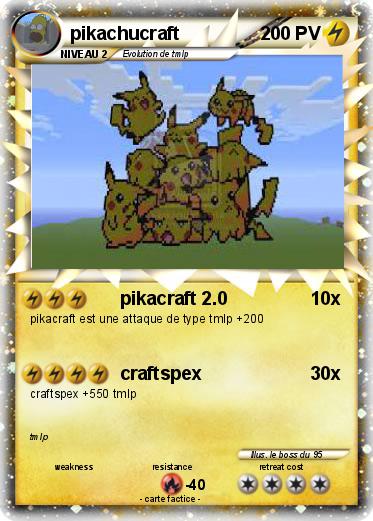 Pokemon pikachucraft