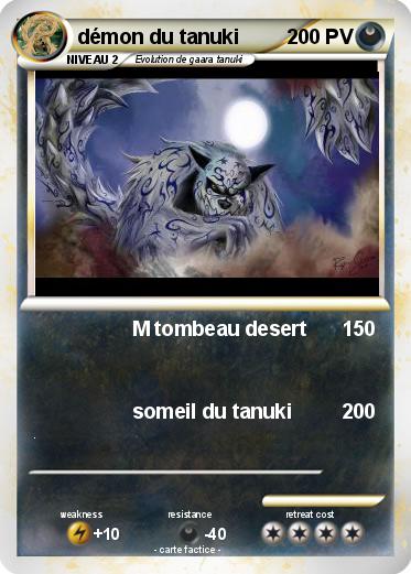 Pokemon démon du tanuki