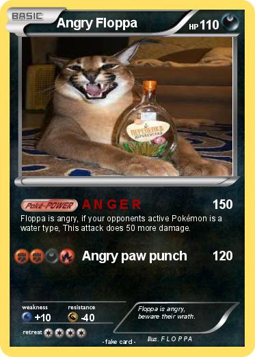 Pokemon Angry Floppa