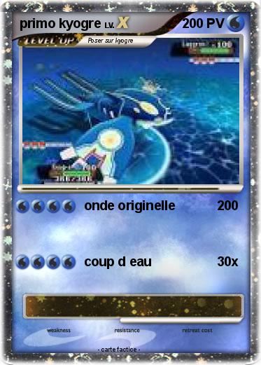 Pokemon primo kyogre